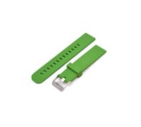 HASGTFM Correa De Reloj De 18mm/20mm/22mm Apta Fit For Motorola Fit For Moto Fit For Gen 46mm Apta Fit For Samsung Gear2 Pulsera De Goma De Silicona(Grn,18mm)