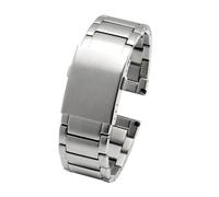 HASGTFM Correa de reloj de acero inoxidable apta for diésel DZ4316 DZ7395 7305 4209 4215 pulsera de reloj de pulsera sólida de Metal for hombres 24mm 26mm 28mm 30mm(Sanzhu steel,26mm)