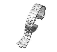 HASGTFM Correa de reloj de acero inoxidable apta for Vacheron Constantin 4500V 5500V 7900 p47040 correa de reloj for hombre VC boca convexa pulsera de 7mm 8mm 8,5mm(G,8mm)