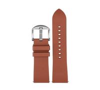 HASGTFM Correa de reloj de caucho flúor de primera calidad, pulsera de 20mm, 21mm, 22mm y 24mm, barra de liberación rápida, compatible for cada correa de reloj(Brown sk,22mm)