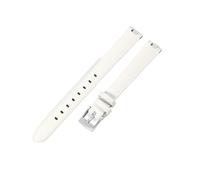 HASGTFM Correa de reloj de cuero for interfaz cóncava apta for GC Gucci serie YA14140 141501, correa transpirable for mujer, 12x4, 14x4mm(White-ST-K12,14X4mm)