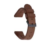 HASGTFM Correa de reloj de goma de goma de fluoro premium 20 mm 22 mm relojes de relojes Ajuste for la buceo Seiko Pulsera impermeable Pulsera Accesorios de pulsera Reemplazo(Brown Black,22mm)