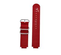 HASGTFM Correa de reloj de lona de nailon apta for CASIO Fit for G-shock DW-H5600 Interfaz convexa especial Negro Azul Verde Caqui Naranja Rojo Correa de reloj for hombre(Red-S pin)