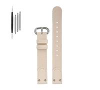 HASGTFM Correa de reloj de lona de nailon for mujer, pulsera de reloj de 12 a 14mm de tamaño pequeño, rosa, caqui, verde y negro, apta for Armani Staring Night(Khaki-S pin,12mm)