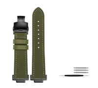 HASGTFM Correa de reloj de lona de nailon modificada for hombre, compatible con Casio Fit For G-SHOCK GA110/100/120 GM/GA2100 DW-5600 GW-B5600 GW-M5610, correa de reloj deportiva DIY(Green-black)