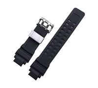 HASGTFM Correa de reloj de silicona Ajuste for Casio GW-4000 G-1400 GA-1000 GW-A1100 Correa de pulsera resistente a las manchas impermeables de goma