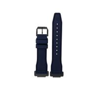 HASGTFM Correa de reloj de silicona y caucho de flúor for hombre, pulsera suave de Color puro, verde menta, compatible for CASIO, G-SHOCK DW5600 DW5610(Dark blue-B pin)