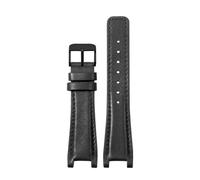 HASGTFM Correa de reloj for interfaz cóncava delicada, compatible for GC, compatible for Gucci YA1332 YA1333 YA1335, Material de la correa 16x10 20x12 22x14(Black-BK-K1,22x14mm)