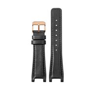 HASGTFM Correa de reloj for interfaz cóncava delicada, compatible for GC, compatible for Gucci YA1332 YA1333 YA1335, Material de la correa 16x10 20x12 22x14(Black-RS-K1,16x10mm)
