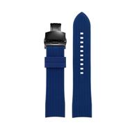 HASGTFM Correa de reloj silicona curvada for C-asio EFR-303 ECB900 Fit for Citizen for Longines for Mido goma 20 mm 22 Accesorios impermeables