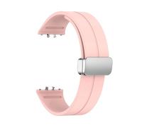 HASGTFM Correa de silicona apta for Samsung Galaxy Fit 3, pulsera deportiva con hebilla magnética apta for Galaxy Fit3, accesorios de pulsera sin huecos(PS)