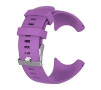 HASGTFM Correa De Silicona Elástica Apta fit For Suunto Núcleo Todo Negro Smart Watch Fashion Durable Pulsera De Reemplazo De La Pulsera Impermeable Banda De Reloj(41 EU)