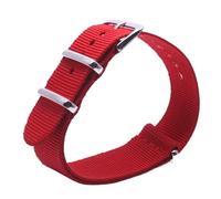 HASGTFM Correa de tela de nailon for deportes militares, 18mm, 20mm, correas for hebilla de cinturón negro transpirable, accesorios for reloj, correas de reloj de 16mm, 22mm y 24mm(M06,18mm)