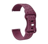 HASGTFM Correa for grabado Floral de 18mm, 20mm y 22mm apta for Samsung Galaxy Watch 4/5/6 Band 40mm 44mm/Gear S3/6 Classic/5Pro pulsera for estampado de leopardo(WineRed,18mm)