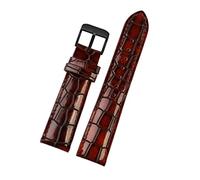 HASGTFM Correa for reloj de cuero apto for IWC Adecuado PILOTO Adecuado Portugieser Adecuado Portofino Serie adecuada for Rolex Fit for SUBMARINISTA Fit For Omega Watch Bracelet 18 mm 20 mm 22 mm(Brow