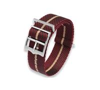 HASGTFM Correa tejida Adecuado for Tudor Black Bay/Apto for Omega/Apto for Rolex/Apto for Seiko/Correa de nailon Pulseras de 20 mm 22 mm Accesorios for relojes(A23 sk,20mm)