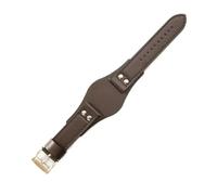 HASGTFM Correas de reloj de cuero aptas for Fossil Ch2564 Ch2565 Ch2891 FS4812 FS5068 Correa 22mm(Celestial Teal)