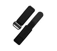 HASGTFM Correas de reloj de nailon for cierre de gancho y bucle cómodas y transpirables aptas for Panerai Fit for Bell Fit for Ross Correa de reloj de lona 22 24 mm(Black-Black,24mm)