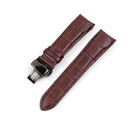 HASGTFM Cuero curvado de cuero Reloj de reloj 22 mm 23 mm 24 mm Ajuste for Tissot T035 AutomatC Man Watch Band Band Strap Steel Hebilla Pulsera de muñeca(10,24mm)