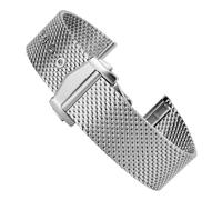 HASGTFM Fit For Heimdallr Mesh Strap Fit For NTTD Sea Ghost Master Correa De Reloj Correa De Acero Inoxidable De Extremo Plano Pulsera Universal De 20 Mm Correa De Reloj De Acero(No logo)