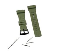 HASGTFM Funda for correa de resina for hombre, accesorios for reloj, hebilla pin compatible for Casio AQ-S810W AQ-S800W-1A, correa de reloj deportiva resistente al agua for parejas(Army Green)