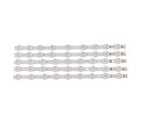 HASGTFM LED de TV Sistemas de Barras LED K40DLV1FSM Kit de Tiras de retroil 9LED Lámparas Lente 5 Bandas 9FLHY168D 39PF3025D 39FHD-CNOV 39FPD274D Apto for TD(Light Bar Only)