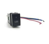HASGTFM Luz LED de coche, interruptor luz antiniebla delantera, botón encendido y apagado DRL compatible for el for Suzuki Jimny 2007 2009 2010 2012 2015, estilo(LED light)
