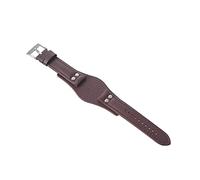 HASGTFM Mira la correa de reemplazo adecuada for CH2564 Banda de reloj de cuero negro Correa de reloj vintage correa de muñeca(Brown)