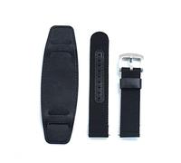 HASGTFM Nylon + Correa de cuero 2 0mm 22mm Bebán deportiva deportiva del ejército casual negro/marrón/gris Ajuste adecuado for el reemplazo del reloj Huawei(Schwarz,20mm)