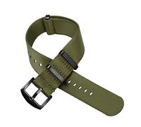HASGTFM Nylon Premium NYLO Strap 20mm 22mm Asiento del cinturón de seguridad Sports Fit for 007 Fit for James Bond WatchBand Reemplazo(White Light Pin)