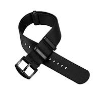 HASGTFM Nylon Premium NYLO Strap 20mm 22mm Asiento del cinturón de seguridad Sports Fit for 007 Fit for James Bond WatchBand Reemplazo(Light Pink White)