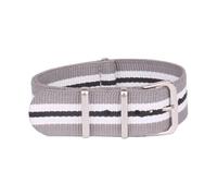 HASGTFM Nylon Wamkand Silver Buckle 13mm 14mm18mm 20mm lujo Reemplazar la banda de la correa de la pulsera Ajuste for el reloj DW(Red Black,20mm)