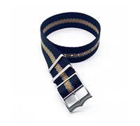 HASGTFM PREMIUM OTAN ZULU RELOJ DE RELOJ DE LA CORREA DE RELOJ DE NYLON DE 20 MM 22 mm Pulsera de reemplazo Straps FORT-UDOR BLACK BAY OTAN WATCH BANDS(Black gray khaki)