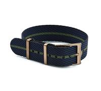 HASGTFM PREMIUM OTAN ZULU RELOJ DE RELOJ DE LA CORREA DE RELOJ DE NYLON DE 20 MM 22 mm Pulsera de reemplazo Straps FORT-UDOR BLACK BAY OTAN WATCH BANDS(New Black Blue Green)