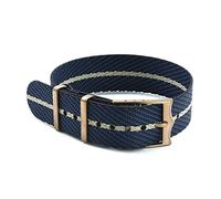 HASGTFM PREMIUM OTAN ZULU RELOJ DE RELOJ DE LA CORREA DE RELOJ DE NYLON DE 20 MM 22 mm Pulsera de reemplazo Straps FORT-UDOR BLACK BAY OTAN WATCH BANDS(New Black Blue Khaki)