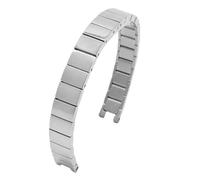 HASGTFM Pulsera Cóncava Simple De Acero Inoxidable For Mujer, Correa De Reloj De 10mm Apta For Reloj De Acero Inoxidable Fit For CK K8G236 K8G231 K8G235 K8G23146(Steel strip Silver)
