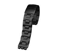 HASGTFM Pulsera de correa de reloj de acero inoxidable de metal apta for Swatch YGS749G YCS Yas YGS IRONY Cerámica Hombres Mujeres Reloj Correa de cadena 17 mm 19 mm 21 mm(SWQ-20black,19mm)
