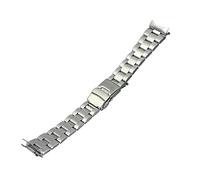 HASGTFM Pulsera de la banda de la correa de la correa de la correa del reloj de reemplazo Pulsera de la correa de metal de acero inoxidable de 22 mm. MDV106-1A Adecuado MDV-106 D