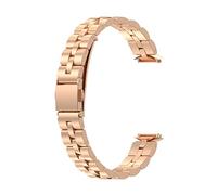 HASGTFM Reloj Accesorios Durable Correa de muñeca de acero inoxidable Ajuste for Fitbit Luxe Exquisito Color Sólido Cuentas de moda(4)
