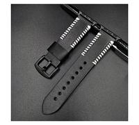 HASGTFM Reloj de correa de cuero 38 mm 42 mm Strap Strap Fit for iWatch 1 2 3 4 Serise Hecho a mano String Watch Banda de cuero(Schwarz,For 38-40mm)