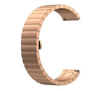 HASGTFM Reloj de correa metálica Gt Banda de reloj inteligente de acero inoxidable Gtr 47mm MUJER MUJER MUJER MUJER MAGIC FIT for HUAWEI FIT for LA ASHISTO(Rose gold)