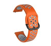 HASGTFM Reloj de cortones de reloj de 20 mm de 22 mm 42m 46 mm Hebilla negra 41 mm de 45 mm de engranaje S2 S3 Ajuste for la pulsera transpirable Huawei GT2 Silicona for Samsung Fit for Galaxy(H13,22m