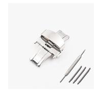 HASGTFM Reloj de cuero for accesorios de reloj for hombre Apto for correa Tissot T035 maquinaria de cuero 1853 Apto for mapa genial Lee Lock cinturón for hombres y mujeres(Silver buckle,20mmBUCKLE)