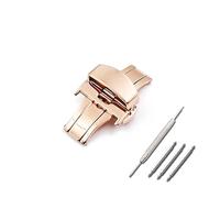 HASGTFM Reloj de cuero for accesorios de reloj for hombre Apto for correa Tissot T035 maquinaria de cuero 1853 Apto for mapa genial Lee Lock cinturón for hombres y mujeres(Rose gold buckle,22mm)