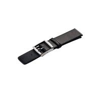 HASGTFM Reloj de cuero Reloj de reloj Correa de correa de pulsera Banda16mm 18mm 20mm 22 mm 24 mm hombres y mujeres Brown Banda negra(Brown,18mm)