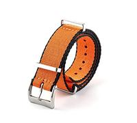HASGTFM Reloj de lona Correa de reloj universal Ajuste for SKX007 Seamaster 300 Bond Pulsera de calibre Accesorios 20 mm 19 mm Zulu Nylon 007(39 EU,20mm)