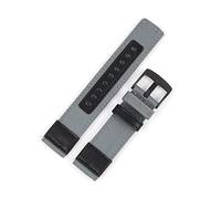 HASGTFM Reloj de reloj de cuero de nylon 20 mm 22 mm Relojes rápidos Relojes Relojes Reemplazo Ajuste for Samsung S3 Fit for Huawei(Gray,20mm)