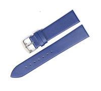 HASGTFM RETRAJE REATRO 18 mm 20 mm 22 mm Fino de reloj suave Correa de correa adecuada for un ajuste adecuado for DW Reloj Galaxy Watch Gear S3(Blue silver,20mm)