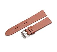 HASGTFM RETRAJE REATRO 18 mm 20 mm 22 mm Fino de reloj suave Correa de correa adecuada for un ajuste adecuado for DW Reloj Galaxy Watch Gear S3(Light Brown silver,20mm)