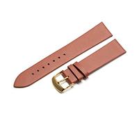 HASGTFM RETRAJE REATRO 18 mm 20 mm 22 mm Fino de reloj suave Correa de correa adecuada for un ajuste adecuado for DW Reloj Galaxy Watch Gear S3(Light Brown gold,16mm)